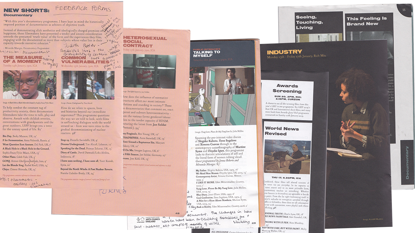 composite festival programmes